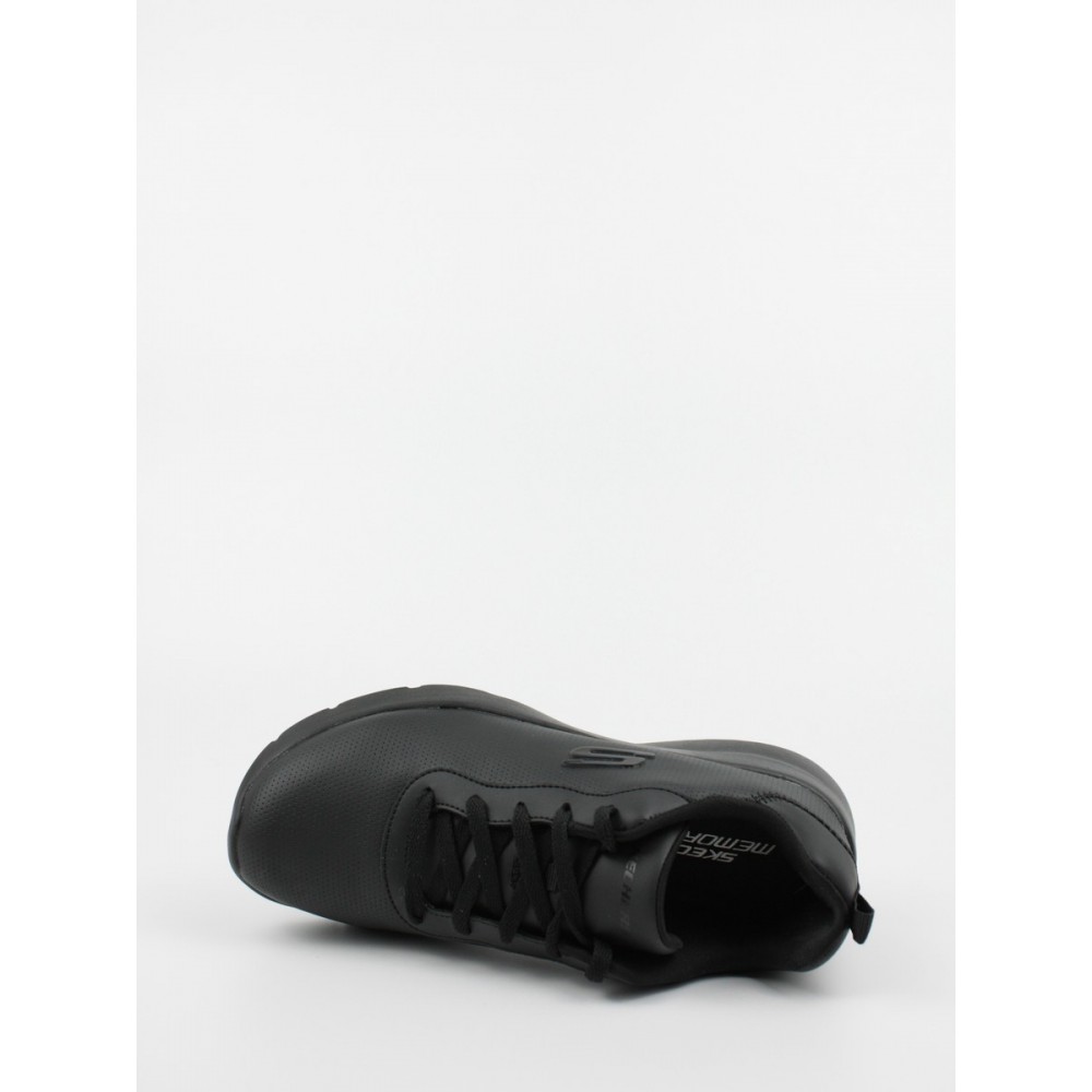 Women Sneaker Skechers 88888368 BBK Black Leather