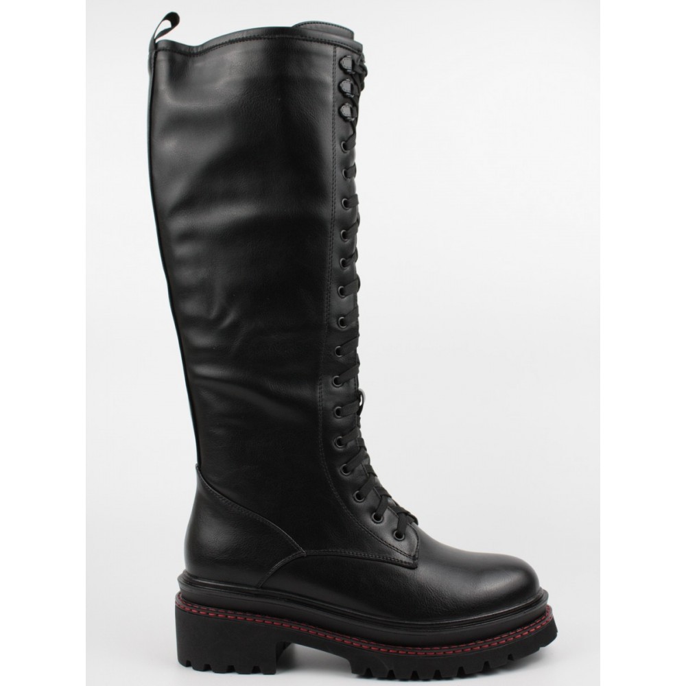 Women Boot Exe N267V607 Black Synthetic