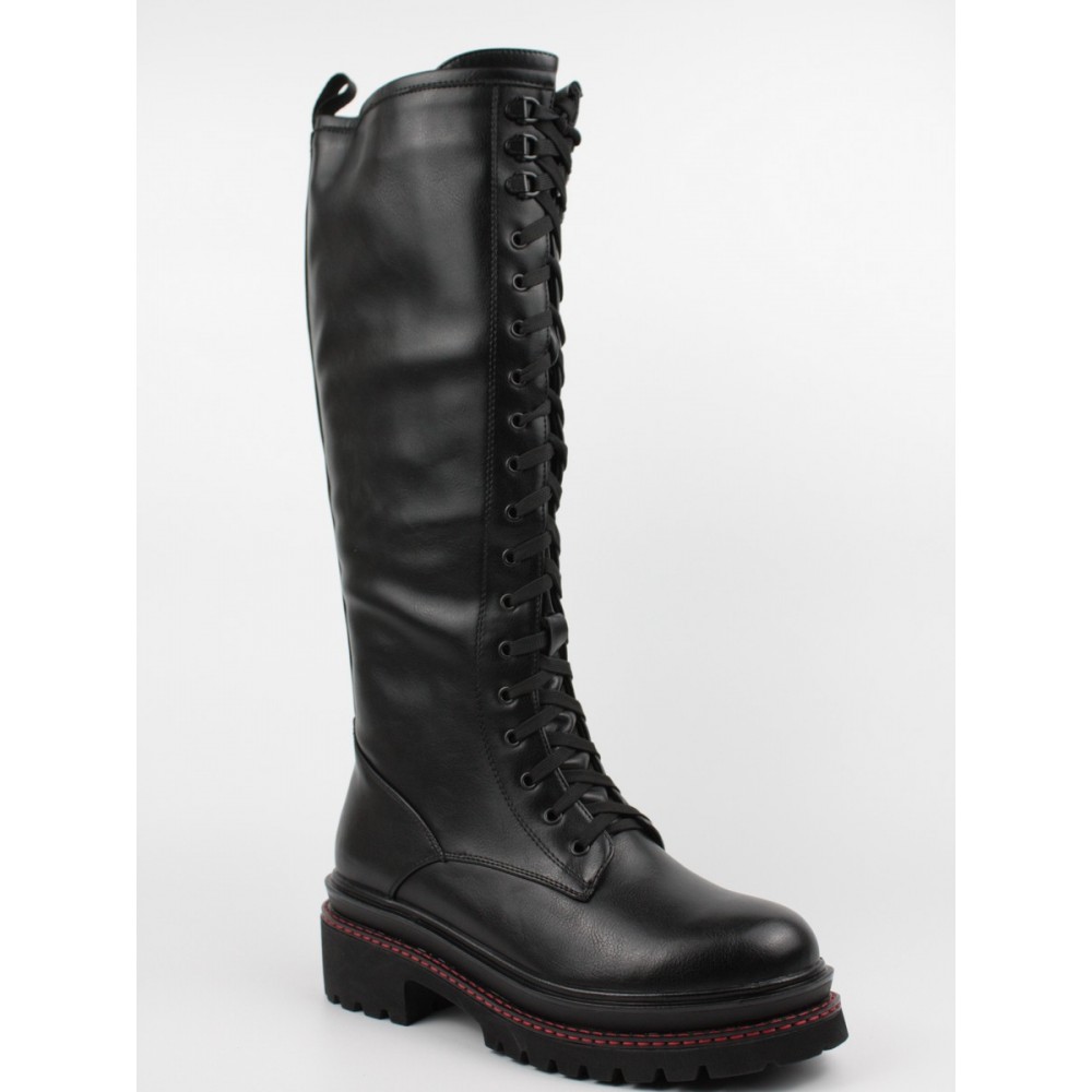 Women Boot Exe N267V607 Black Synthetic