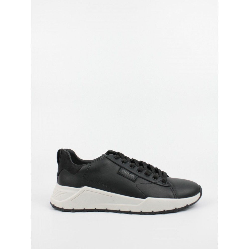 Ανδρικό Sneaker Guess Lucca FMLUC8LEA12 Μαύρο Δέρμα Ανδρικό Sneaker Guess Lucca FMLUC8LEA12 Μαύρο Δέρμα