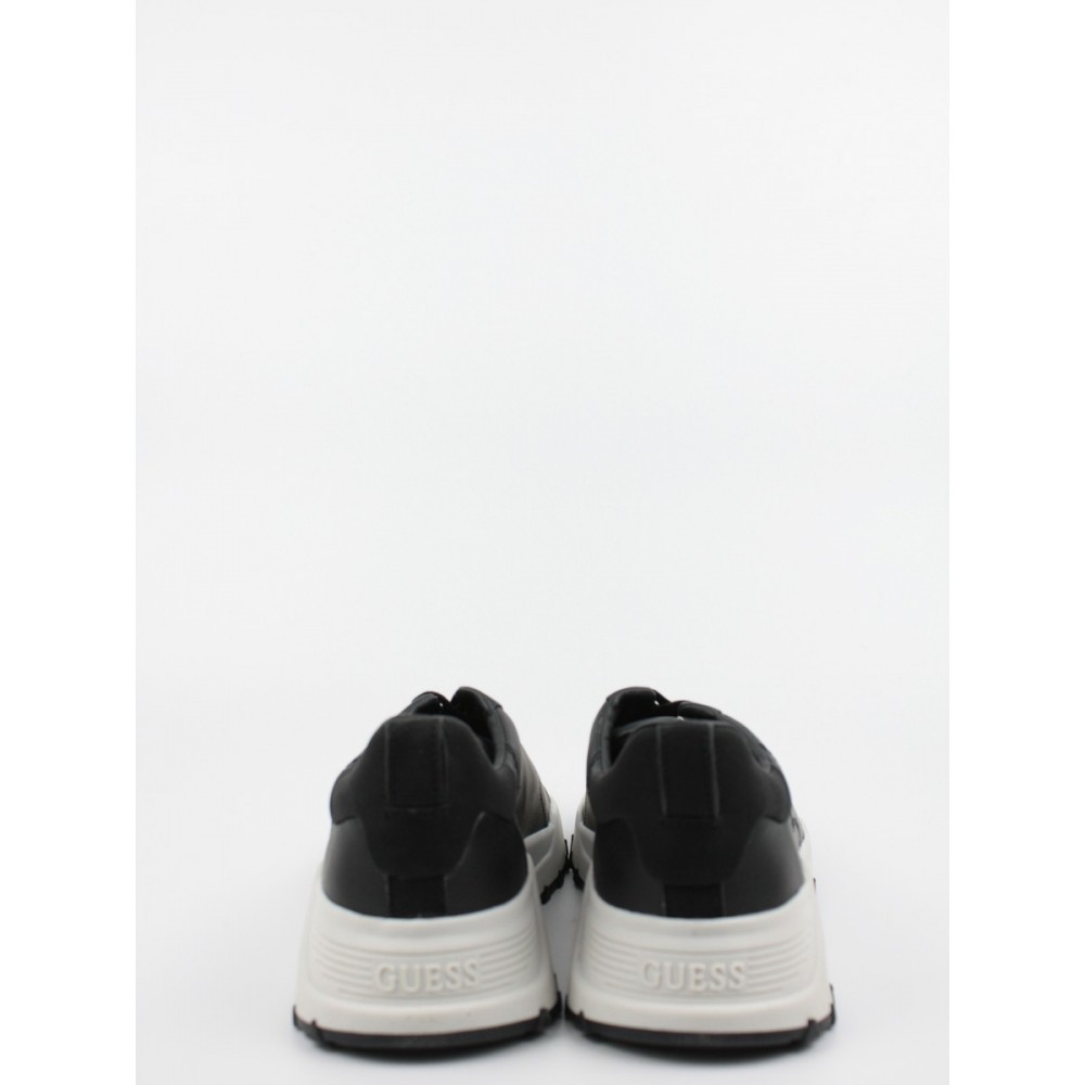 Ανδρικό Sneaker Guess Lucca FMLUC8LEA12 Μαύρο Δέρμα Ανδρικό Sneaker Guess Lucca FMLUC8LEA12 Μαύρο Δέρμα