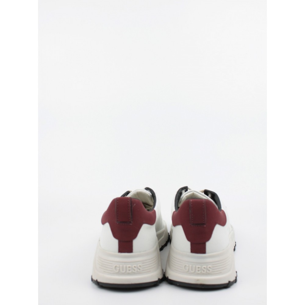 Ανδρικό Sneaker Guess Lucca FMLUC8LEA12 Ασπρο Δέρμα-Συνθετικό Ανδρικό Sneaker Guess Lucca FMLUC8LEA12 Ασπρο Δέρμα-Συνθετικό