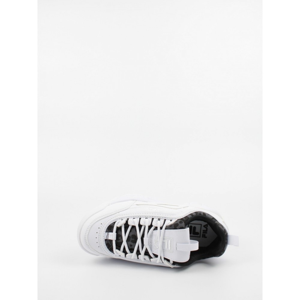 Women Sneaker Fila Disruptor A 1011409 White Eco Leather