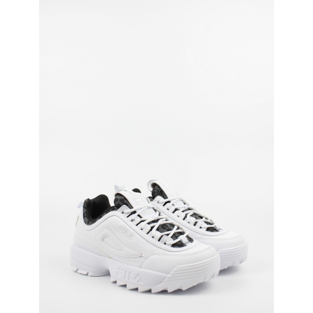 Γυναικείο Sneaker Fila Disruptor A 1011409 Ασπρο Eco Leather