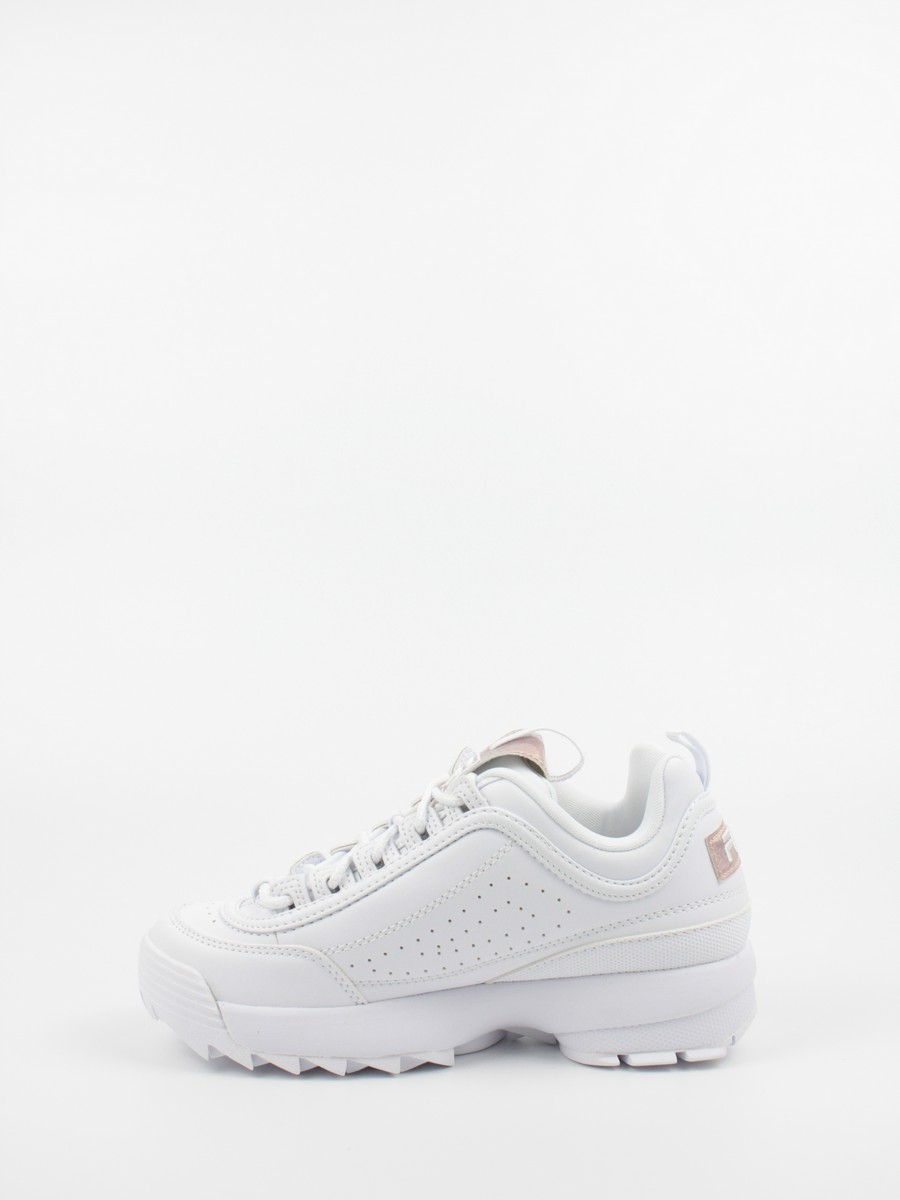 Women Sneaker Fila Disruptor F WNS 1011236 White Eco Leather