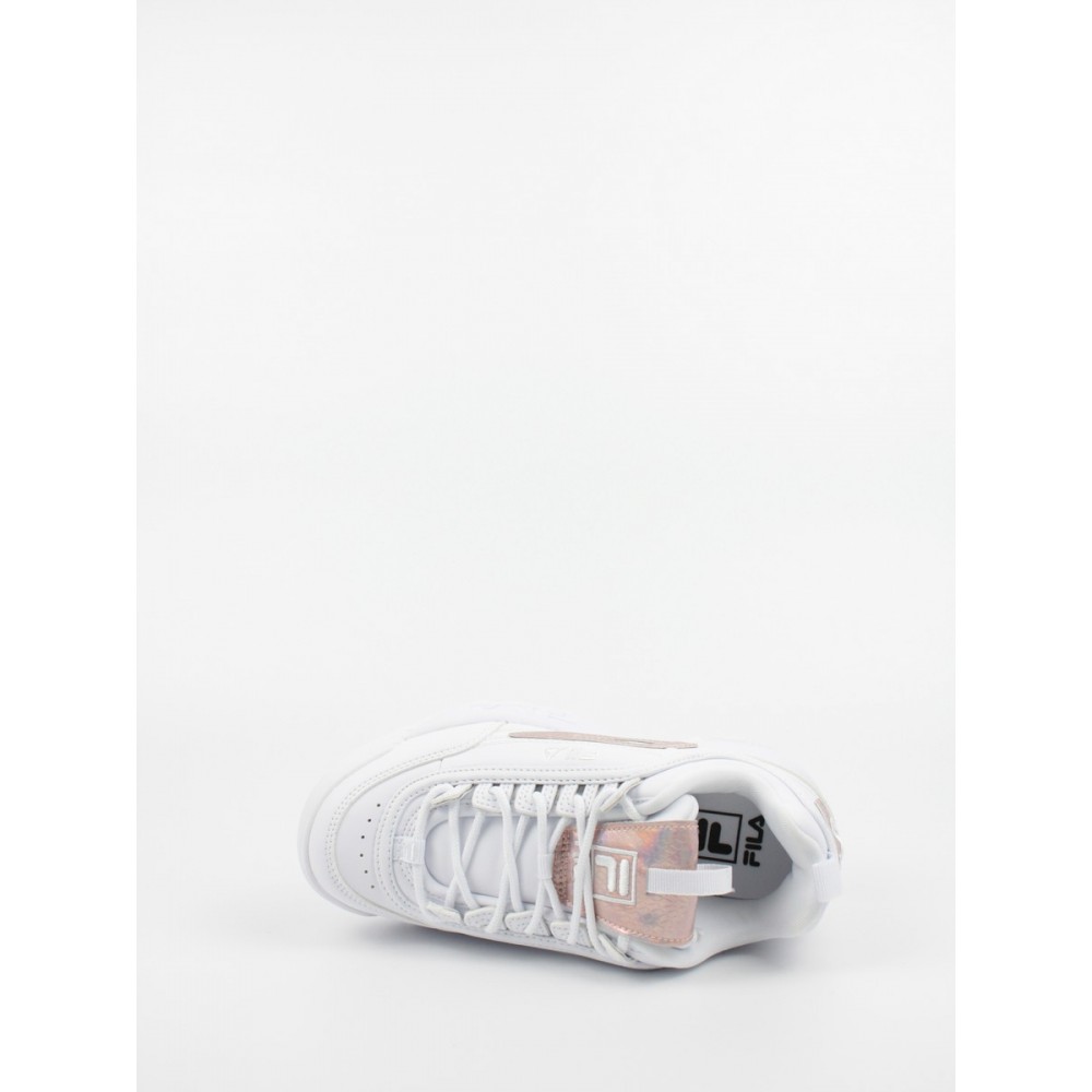 Γυναικείο Sneaker Fila Disruptor F WNS 1011236 Ασπρο Eco Leather