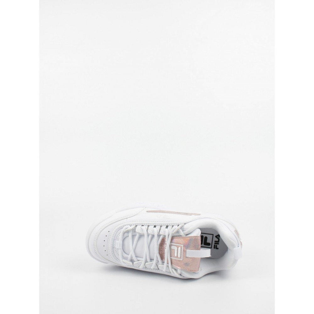 Γυναικείο Sneaker Fila Disruptor F WNS 1011236 Ασπρο Eco Leather Γυναικείο Sneaker Fila Disruptor F WNS 1011236 Ασπρο Eco Leather