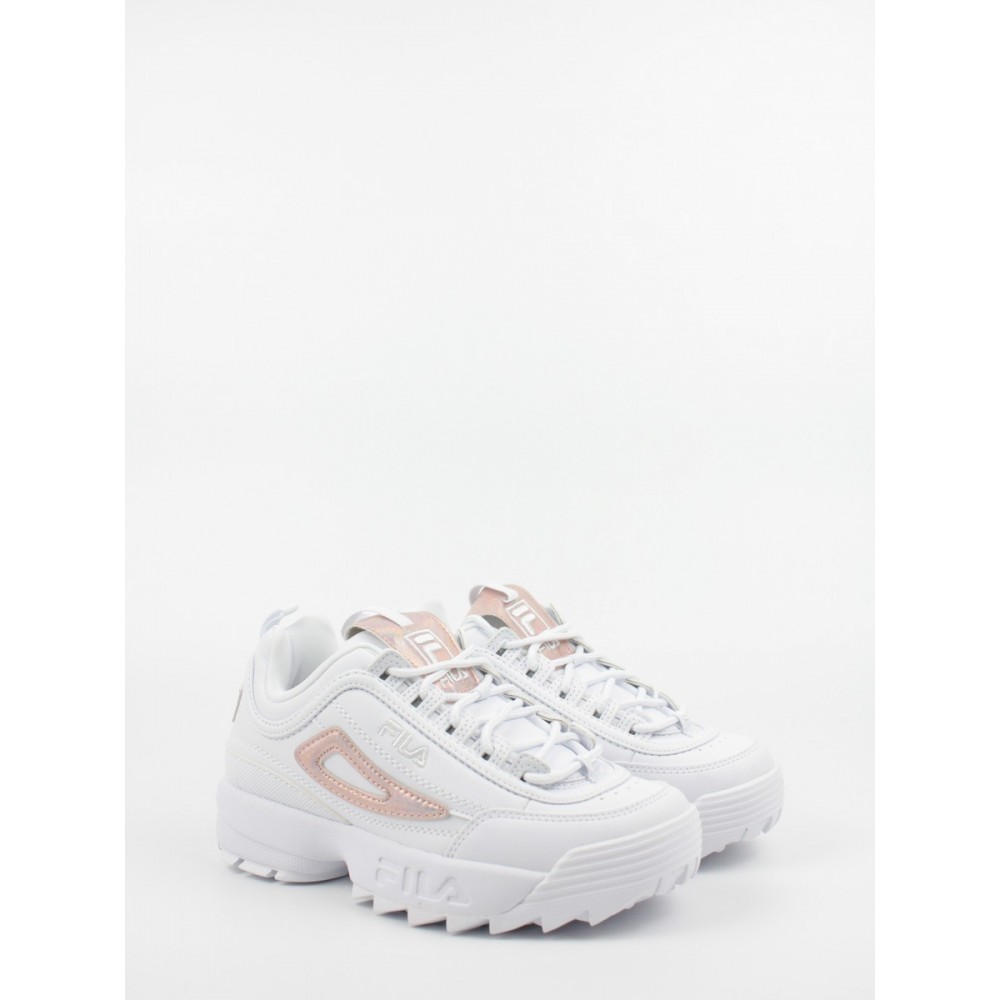 Γυναικείο Sneaker Fila Disruptor F WNS 1011236 Ασπρο Eco Leather Γυναικείο Sneaker Fila Disruptor F WNS 1011236 Ασπρο Eco Leather