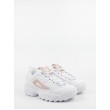 Women Sneaker Fila Disruptor F WNS 1011236 White Eco Leather