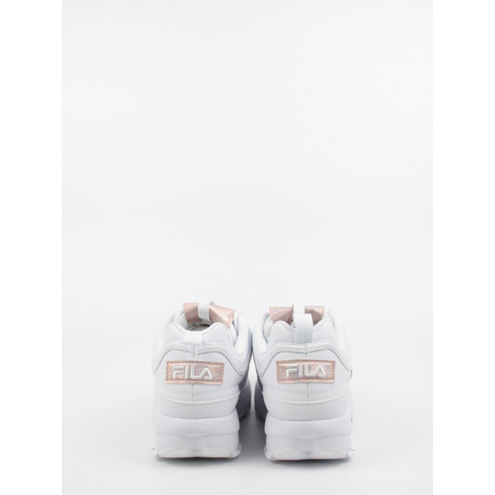 Women Sneaker Fila Disruptor F WNS 1011236 White Eco Leather