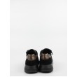 Γυναικείο Sneaker Geox Alleniee B D16LPB Μαύρο Δέρμα-Υφασμα-Συνθετικό