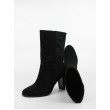 Women boot 3/4 Clarks Karamo Mid 26161551 Black Suede