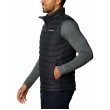 MEN\'S VEST COLUMBIA POWDER LITE VEST WO0847-010 BLACK FABRIC MEN\'S VEST COLUMBIA POWDER LITE VEST WO0847-010 BLACK FABRIC