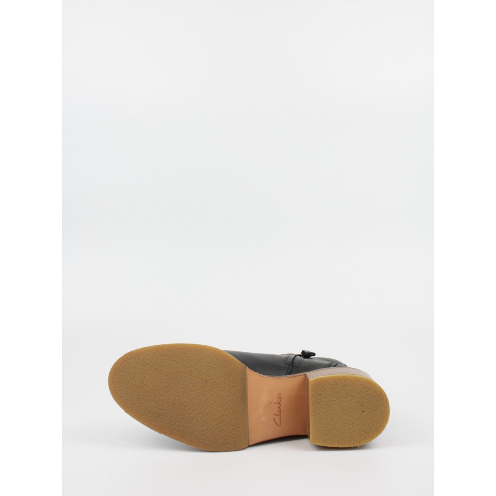 Γυναικείο Μποτάκι Clarks Cologne Zip 26161491 Μαύρο Δέρμα Γυναικείο Μποτάκι Clarks Cologne Zip 26161491 Μαύρο Δέρμα