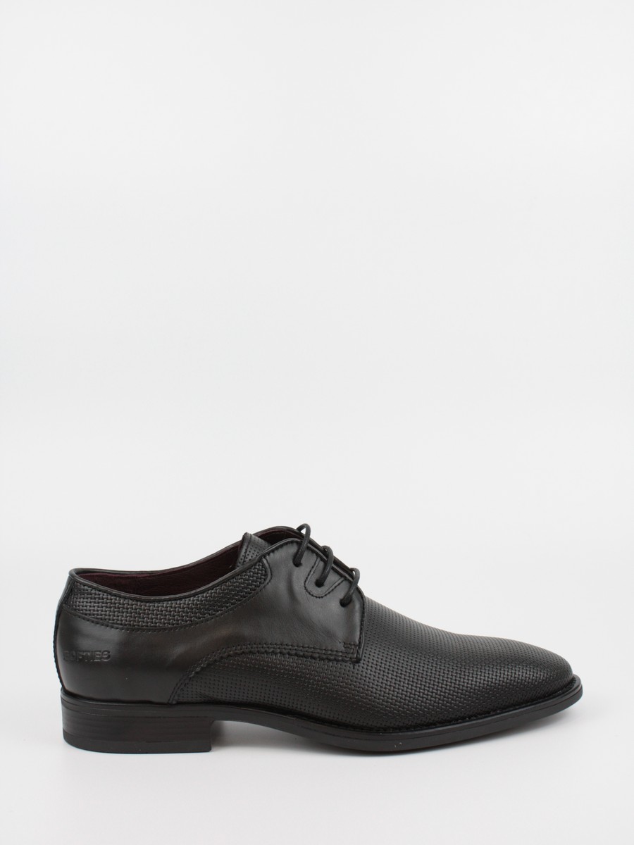 Men Oxford Softies 8107-6110/1040 BlackLeather