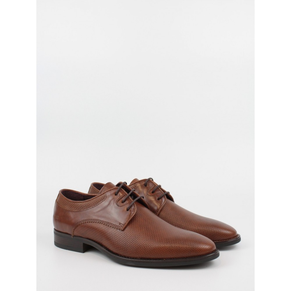 Men Oxford Softies 8107-6140/1240 Brown Leather