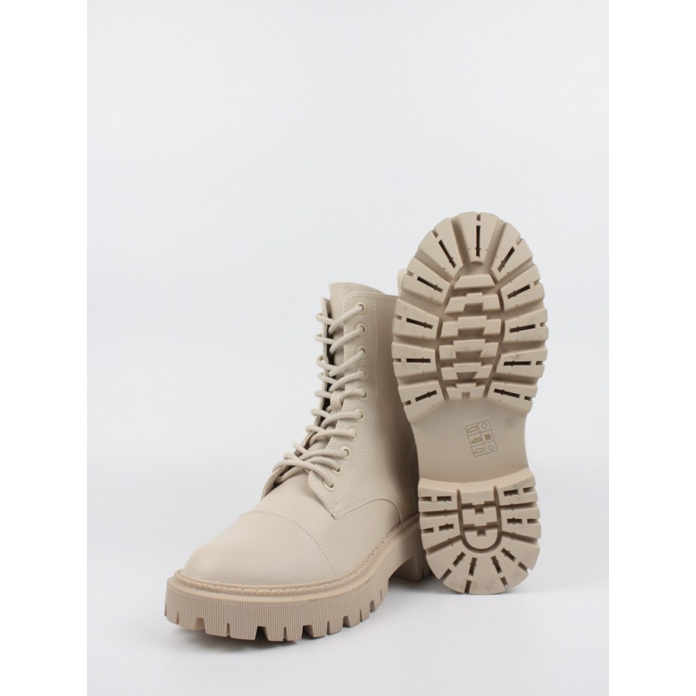 Women Boot Exe N334Y095 Biege Synthetic