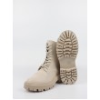 Women Boot Exe N334Y095 Biege Synthetic