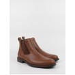 Men Chelsea Boot Softies 6172-1228 Brown Leather