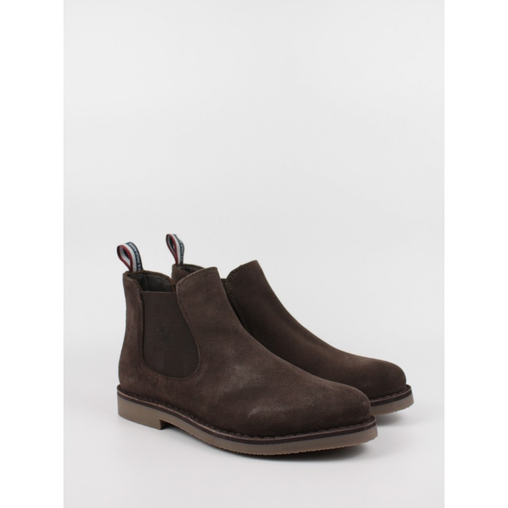 Men Chelsea Boot Us Polo Assn Must001-Dbr001 Brown Castor