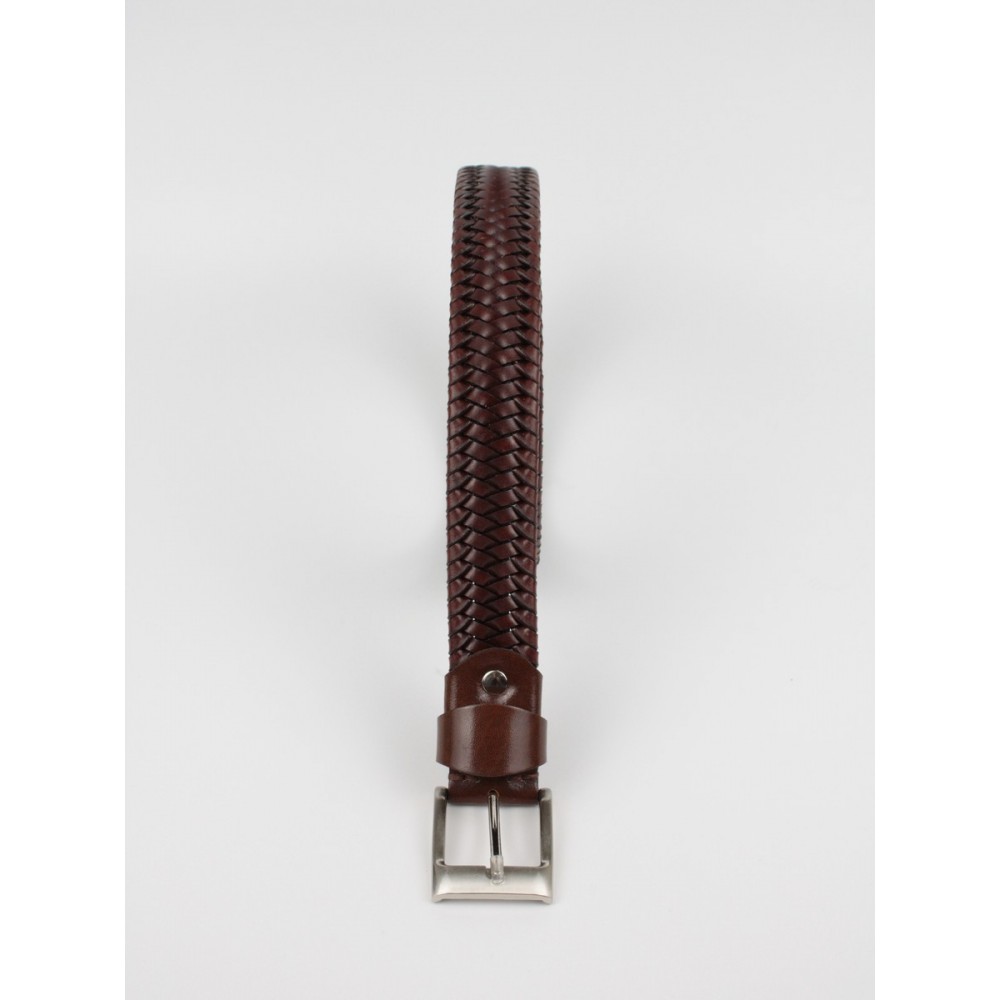 Men Belt Tzevelion BL 227 Brown Leather