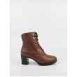 Women Bootie Softies 7290-1228 Brown Leather