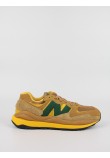 Men Sneaker New Balance M5740WT1 Yellow Leather-Textile