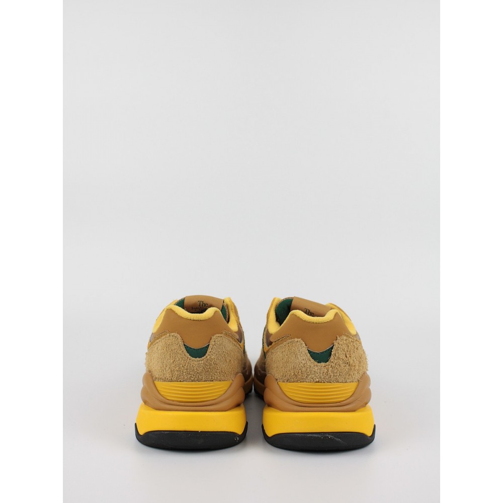 Men Sneaker New Balance M5740WT1 Yellow Leather-Textile