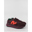 Men Sneaker New Balance M5740WA1 Βurgundy Leather-Textile