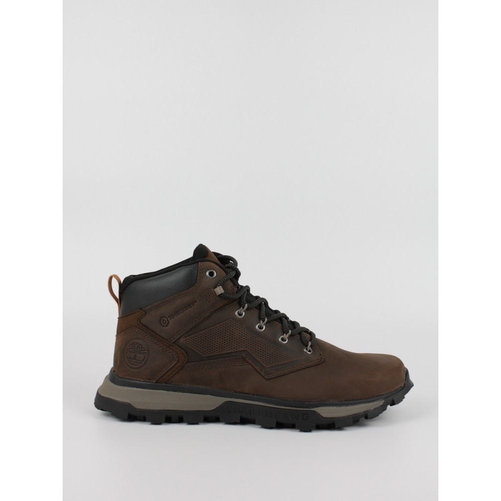 Ανδρικό Μποτάκι Timberland A2EC6-9311 Καφέ Δέρμα