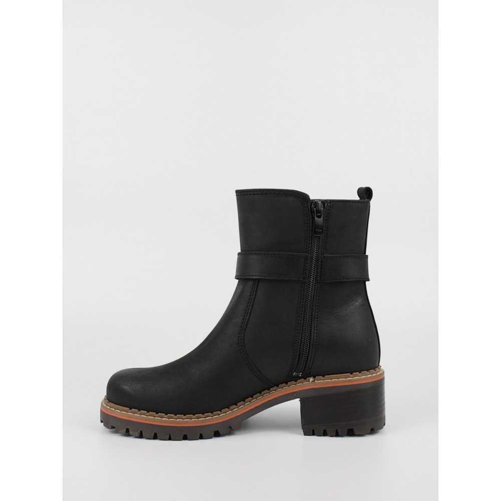 Γυναικείο Μποτάκι Softies 7297-1055 Μαύρο Δέρμα Γυναικείο Μποτάκι Softies 7297-1055 Μαύρο Δέρμα