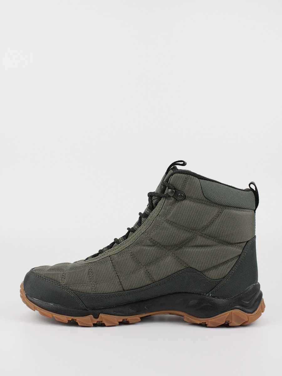 Men's Boot Columbia Firecamp Boot 1672881-397 Khaki Fabric