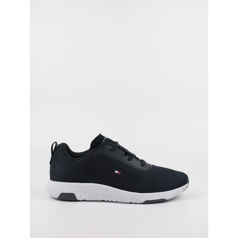 Ανδρικό Sneaker Tommy Hilfiger Lightweight Modern Mesh Runner FM0FM03900-DW5 Μπλε Υφασμα