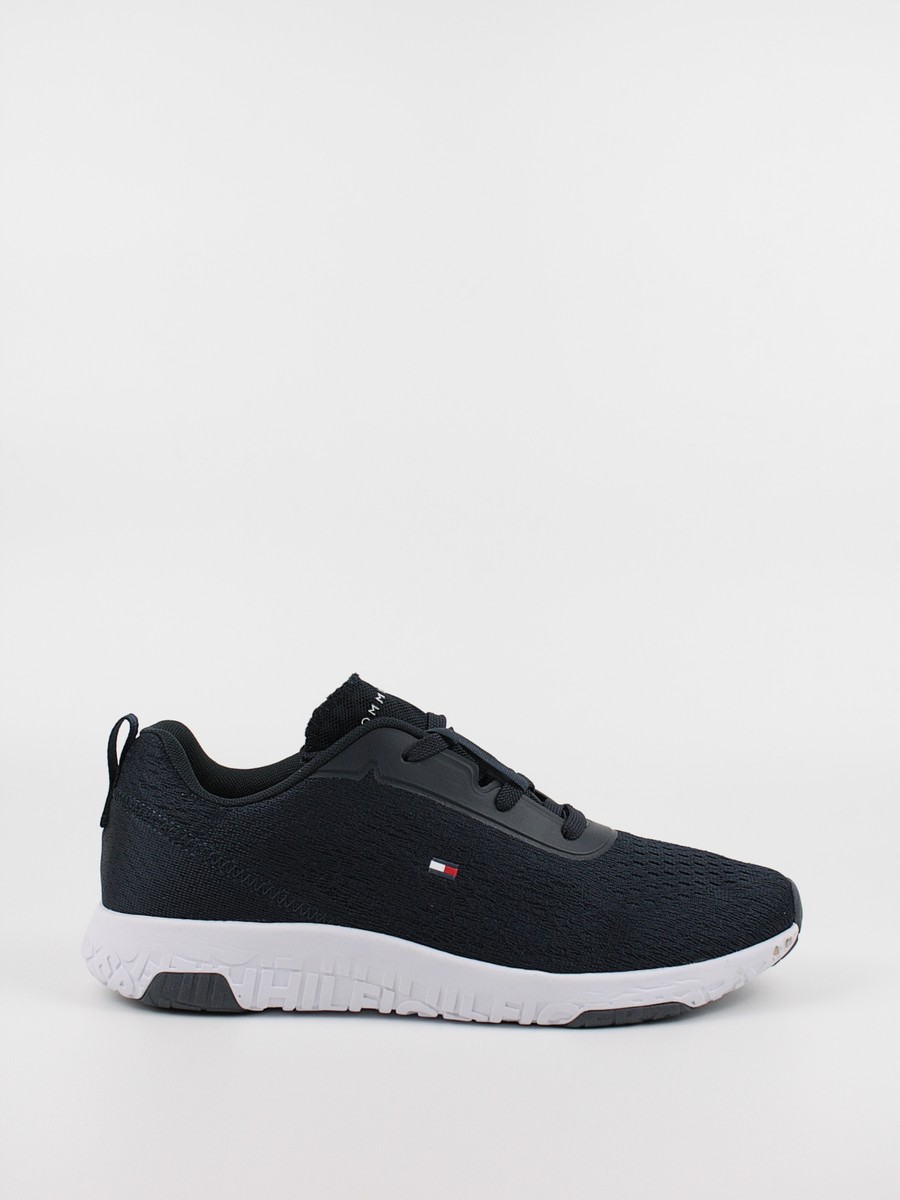 Ανδρικό Sneaker Tommy Hilfiger Lightweight Modern Mesh Runner FM0FM03900-DW5 Μπλε Υφασμα