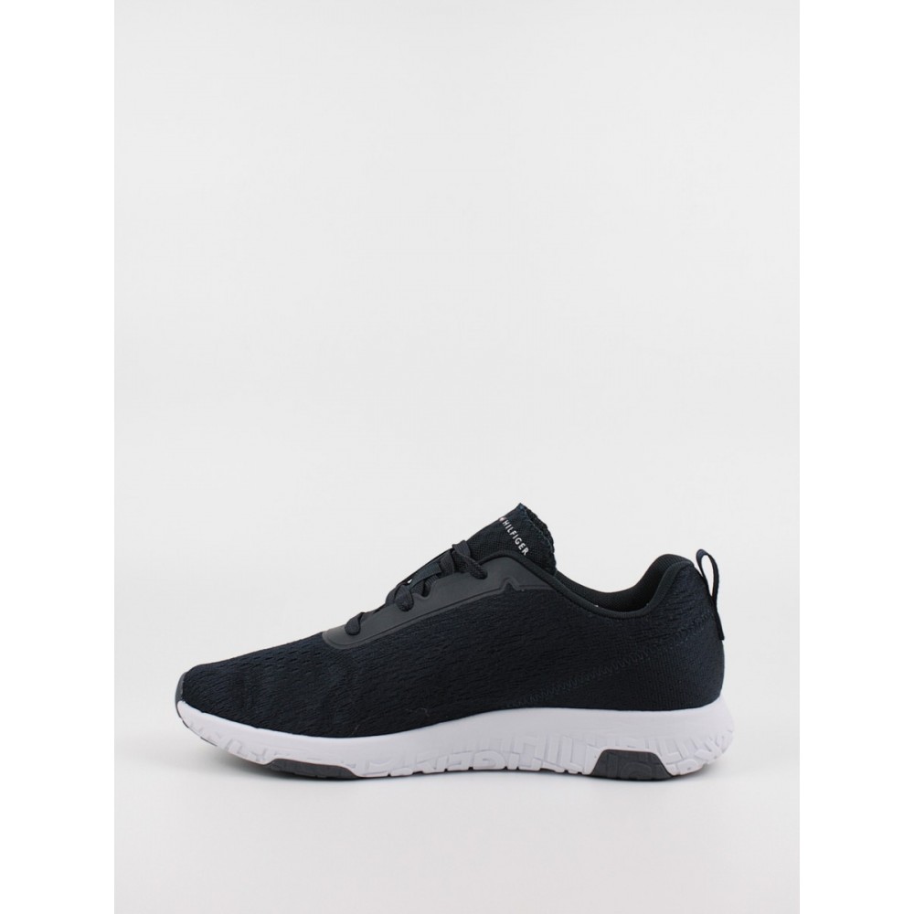 Ανδρικό Sneaker Tommy Hilfiger Lightweight Modern Mesh Runner FM0FM03900-DW5 Μπλε Υφασμα