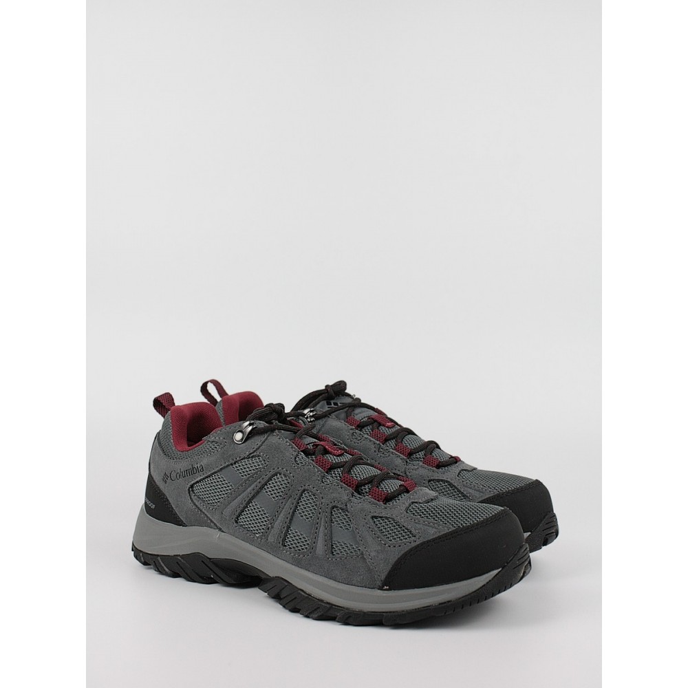 Men Sneaker Columbia Redmont III Waterproof 1940591-033 Gray Suede-Fabric