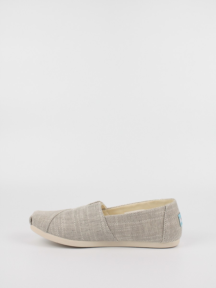 Women's Espadrilles Toms Alpargata 10017746 Beige Fabric