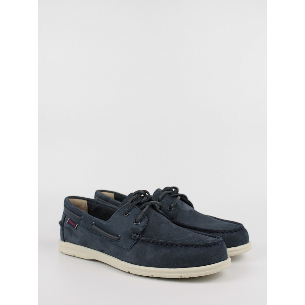 Ανδρικό Boat Sebago Naples NbkL7000HKO-908R Μπλέ Nubuck