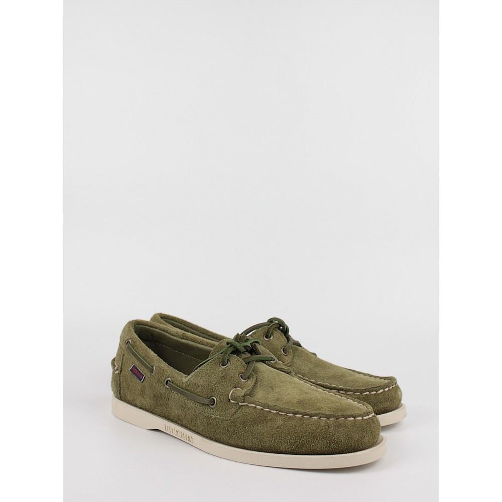 Ανδρικό Boat Sebago Portland Flesh Out L7111PTW-909R Χακί Suede