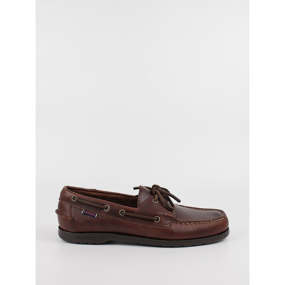 Men's Boat Sebago Endeavor L7000GCO-925R Brown Leather