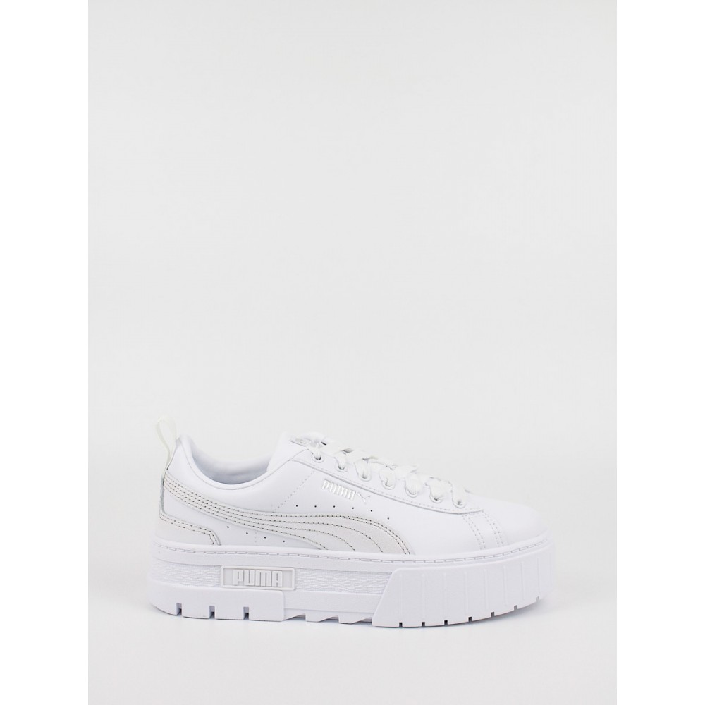 Γυναικείο Sneaker Puma Mayze Glow Wn\'s 383684-01 Ασπρο Δέρμα