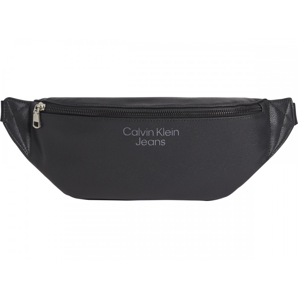 Ανδρικό Σακίδιο Μέσης Calvin klein Micro Pebble Waistbag K50K508771-BDS Μαύρο Συνθετικό