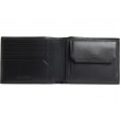 Men\'s Wallet Calvin klein Ck Vital Bifold 5cc W / Coin K50K508532-BAX Black Leather