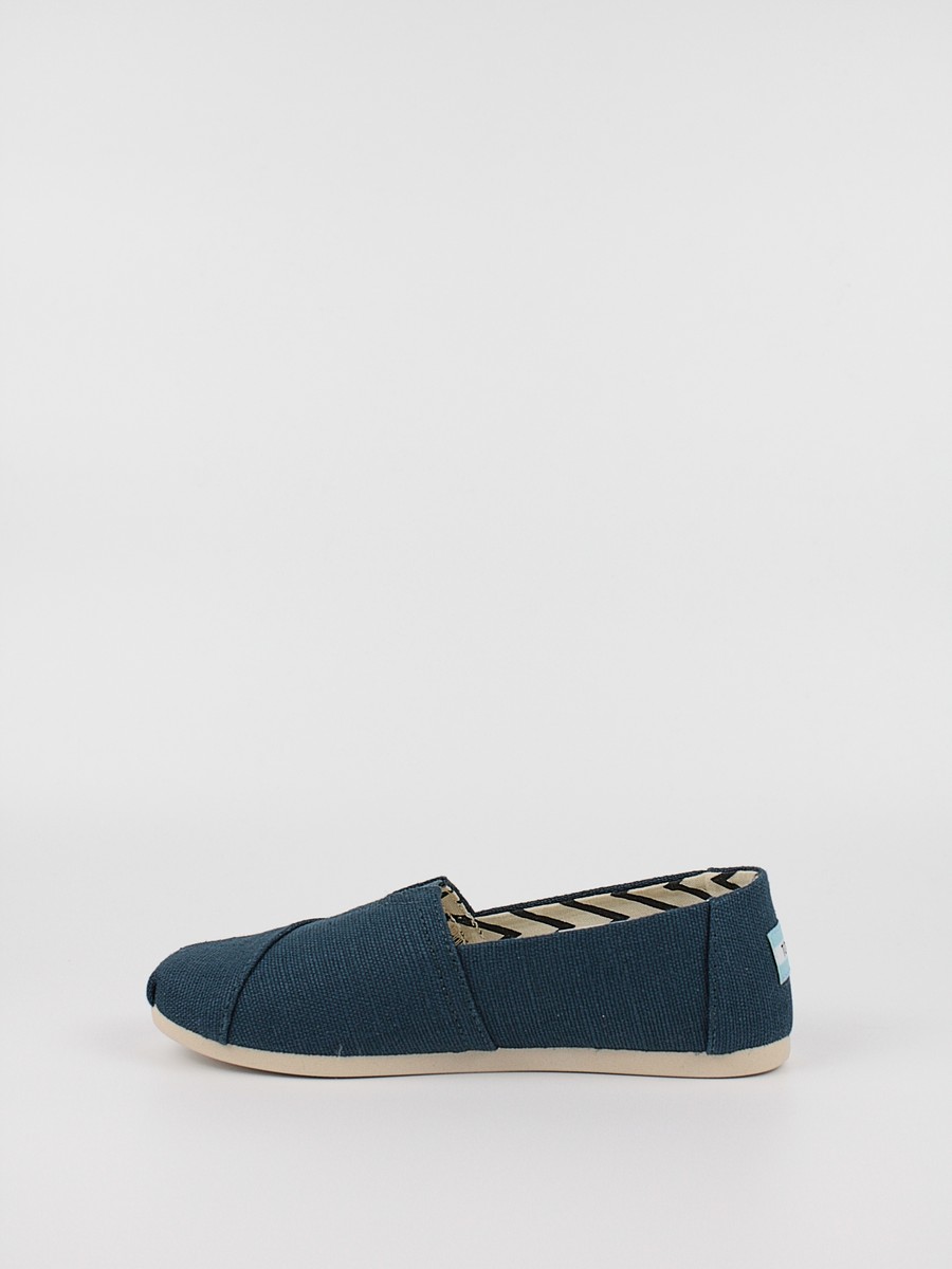 Women's Espadrilles Toms Alpargata 10017718 Blue Fabric