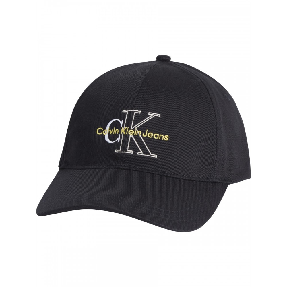 Unisex καπέλο Calvin klein Two Tone Cap K50K508977-BDS Μαύρο Υφασμα