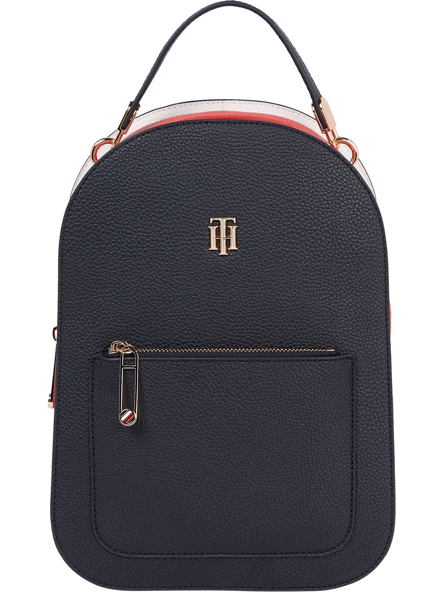 Γυναικεία Τσάντα Tommy Hilfiger Th Element Backpack Corp AW0AW11353-0GY Μπλέ Συνθετικό