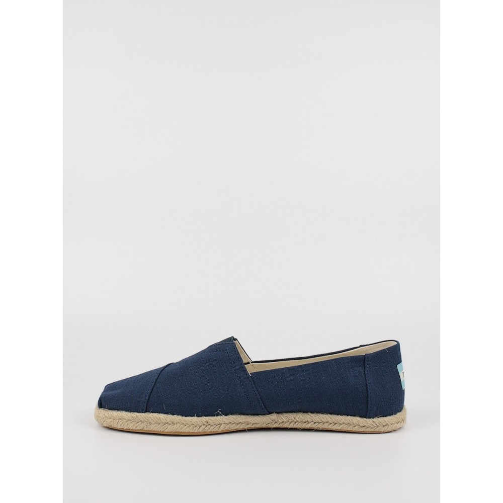 Men's Espadrilles Toms Alpargata Rope 10016271 Blue Fabric