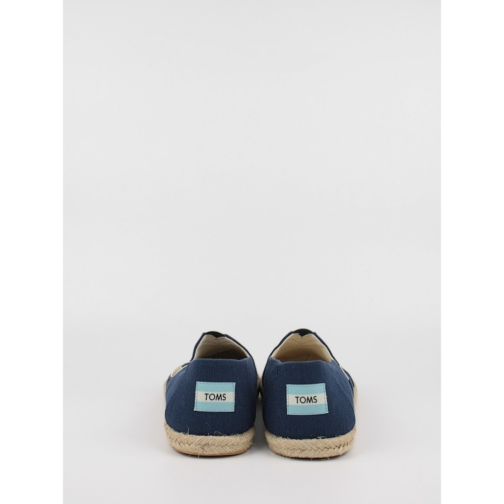 Men's Espadrilles Toms Alpargata Rope 10016271 Blue Fabric