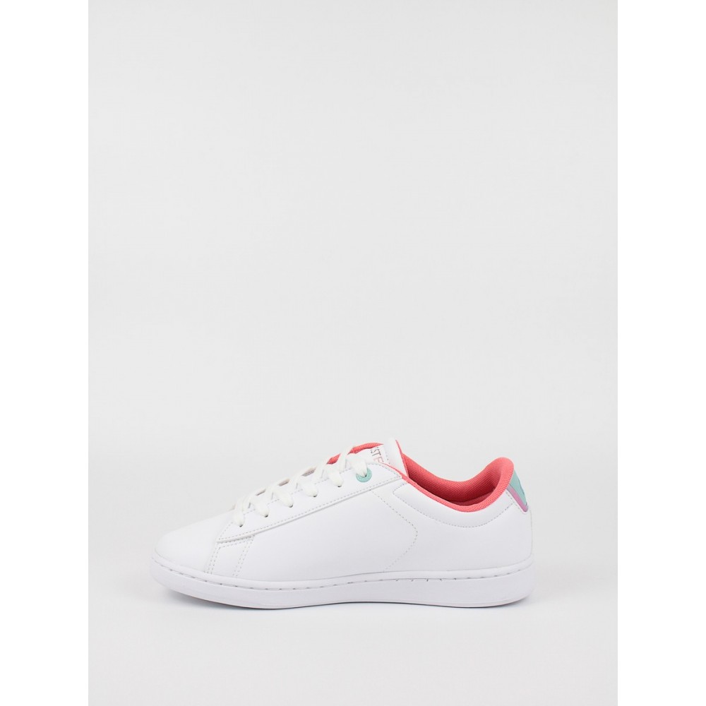 Γυναικείο Sneaker Lacoste Carnaby Evo 09 43SUJ0002B53 Ασπρο Δέρμα