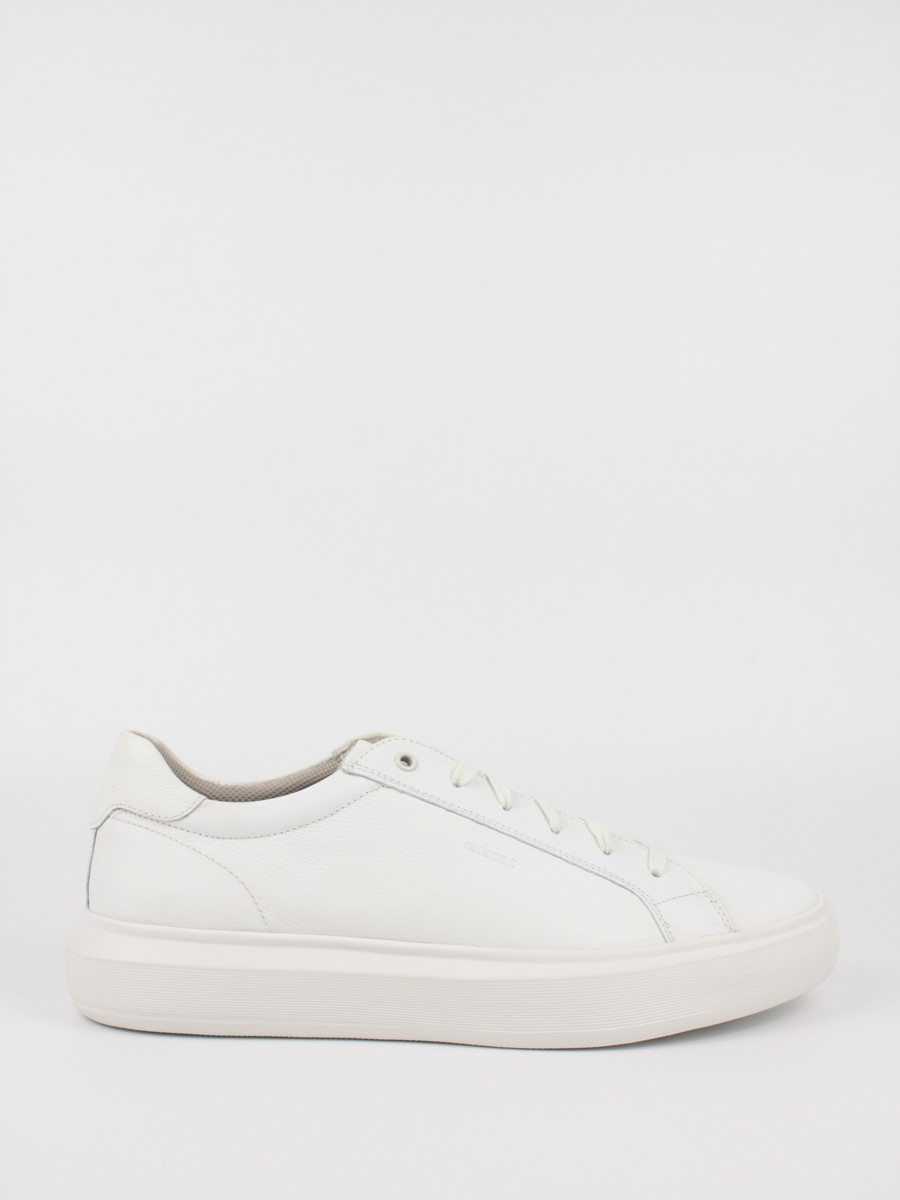 Men Sneakerl Geox Deiven B U155WB White Leather